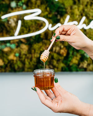 Honey Jar with Honey Dipper
$7.95